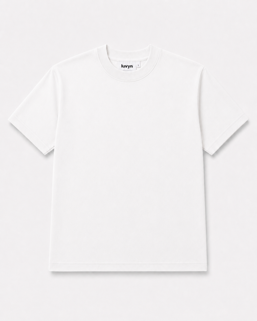 White Essential Tee