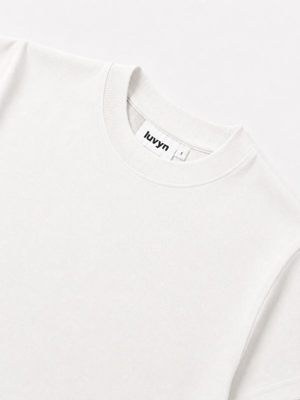 White Essential Tee