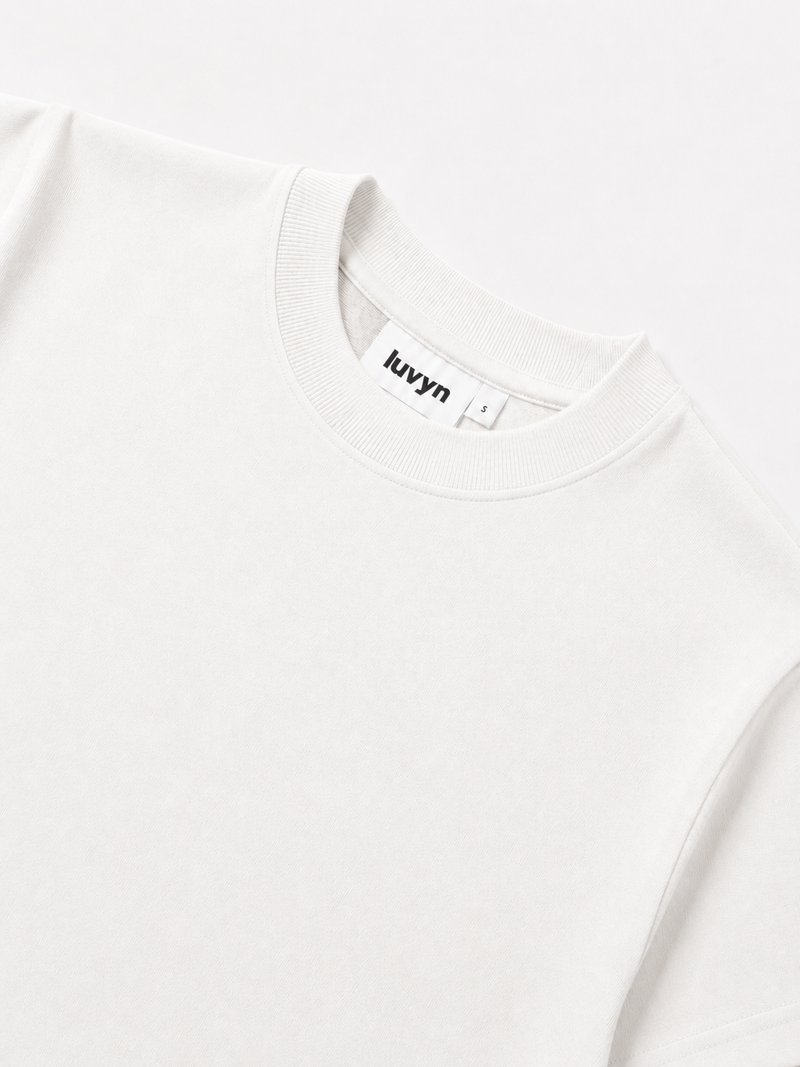 White Essential Tee