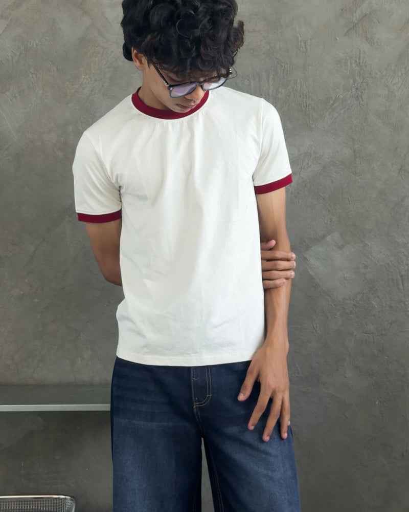 VINTAGE CHERRY RINGER TEE