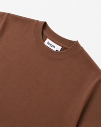 BROWN ESSENTIAL TEE