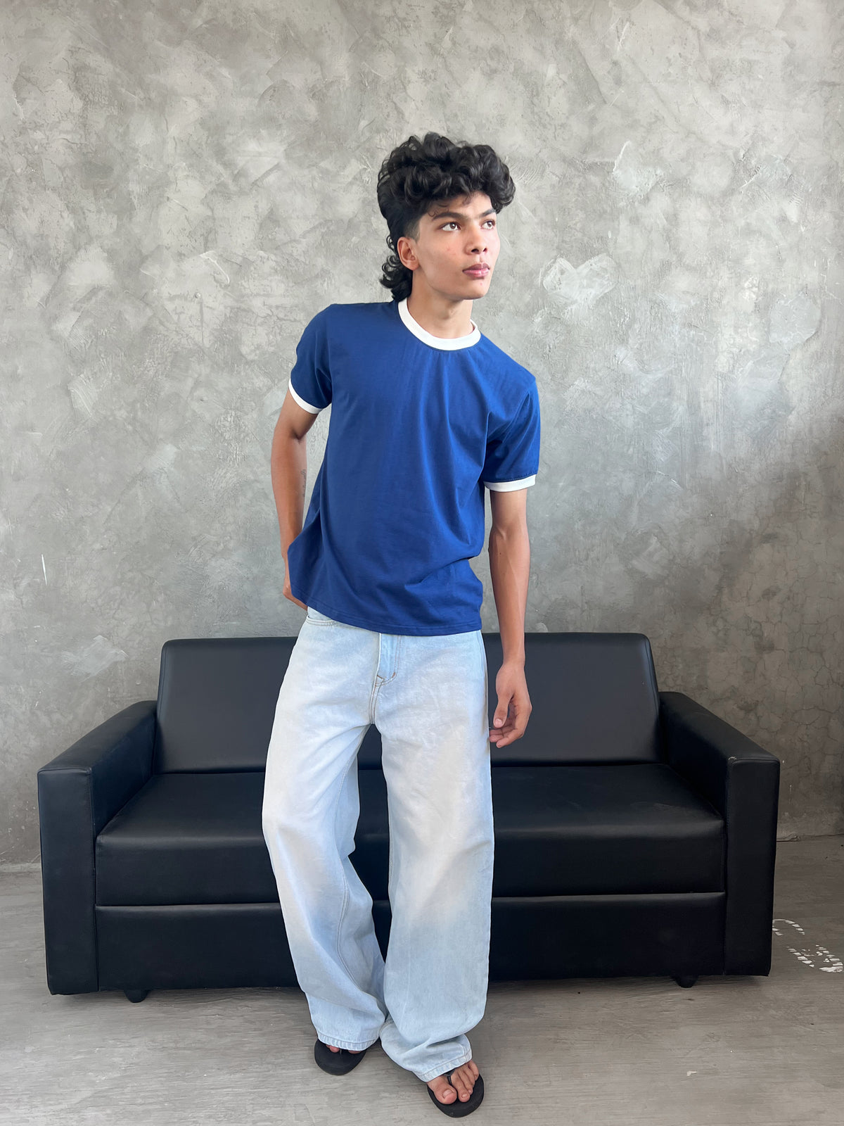 BLUE HOUR RINGER TEE