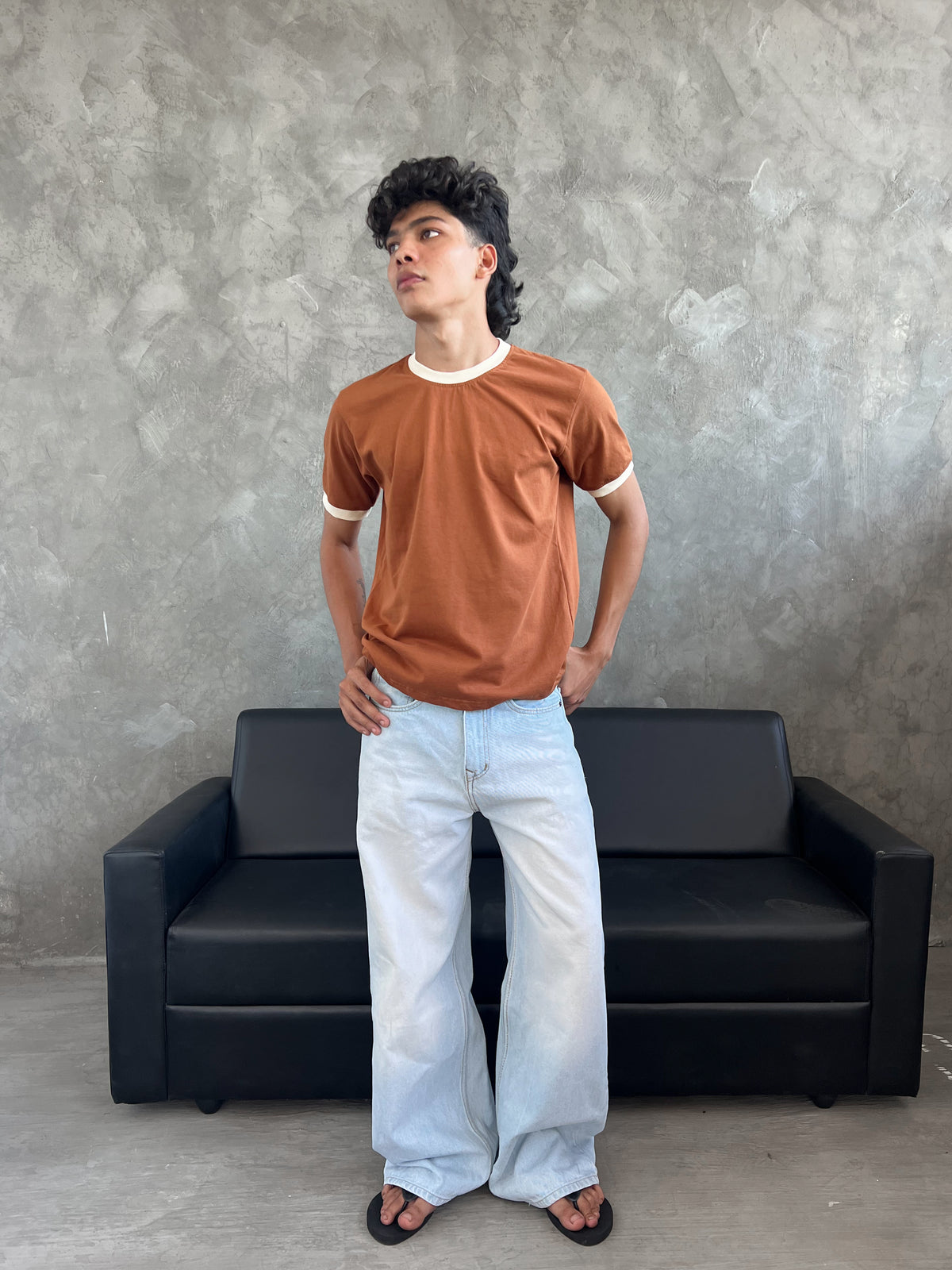 RUST RINGER TEE