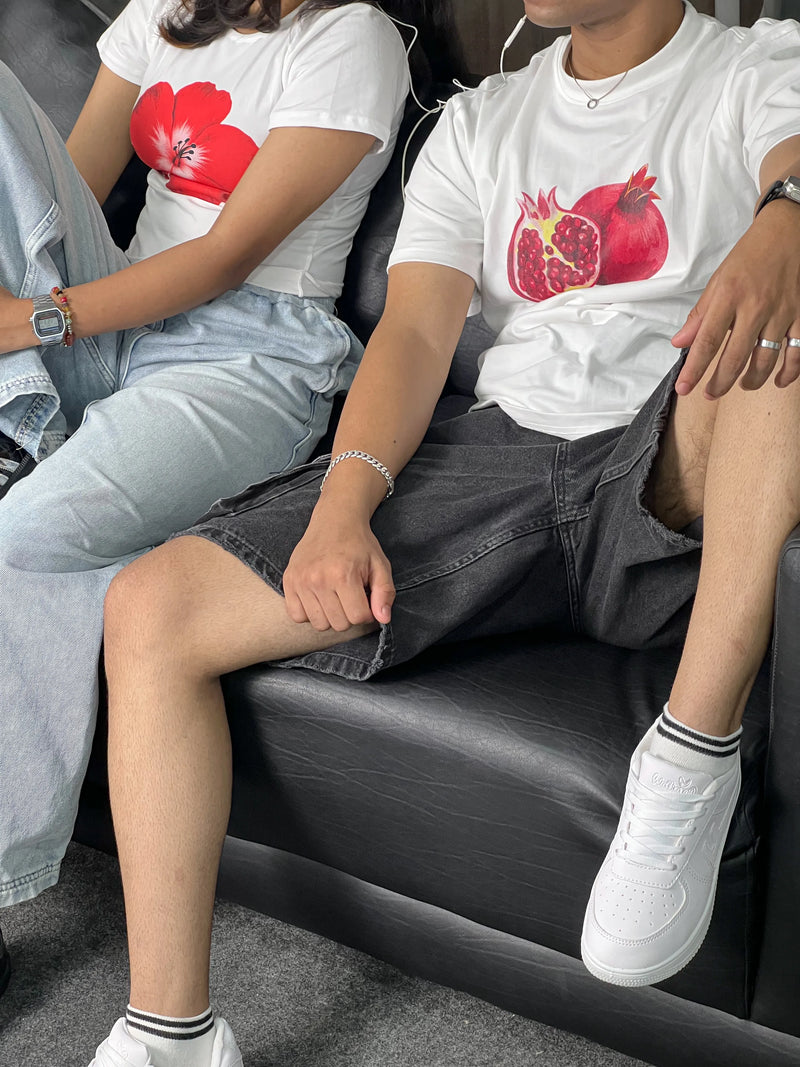 HOT HIBISCUS BABY TEE