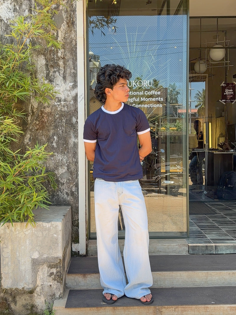 NAVY BLUE RINGER
