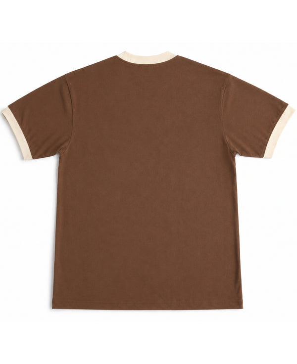 Mousse & Cream Ringer tee Back Design