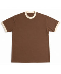 Mousse & Cream Ringer tee Front Design